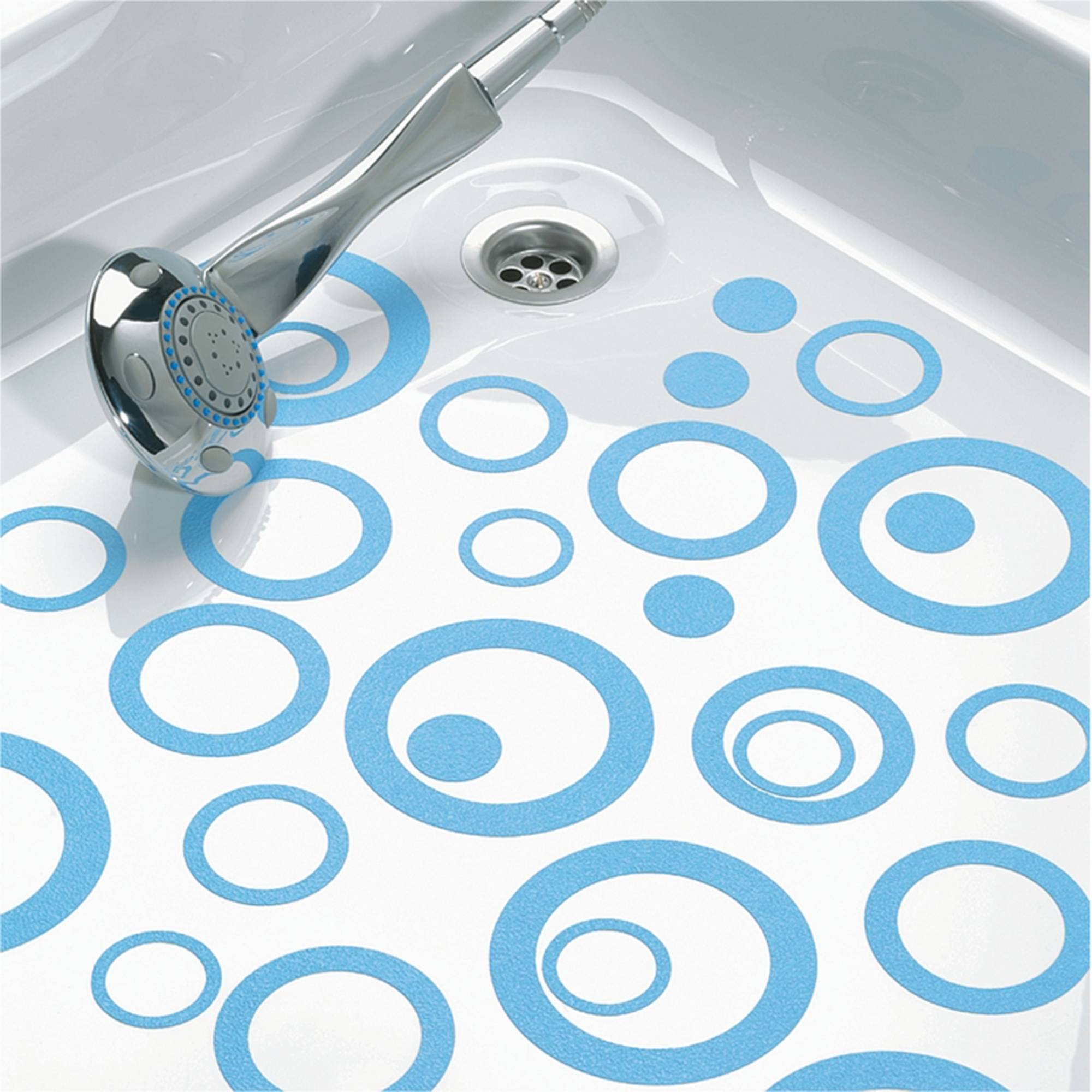 Aftrekken Verlichting materiaal Sealskin Waterrings Antislip stickers Blauw - Saniweb.nl