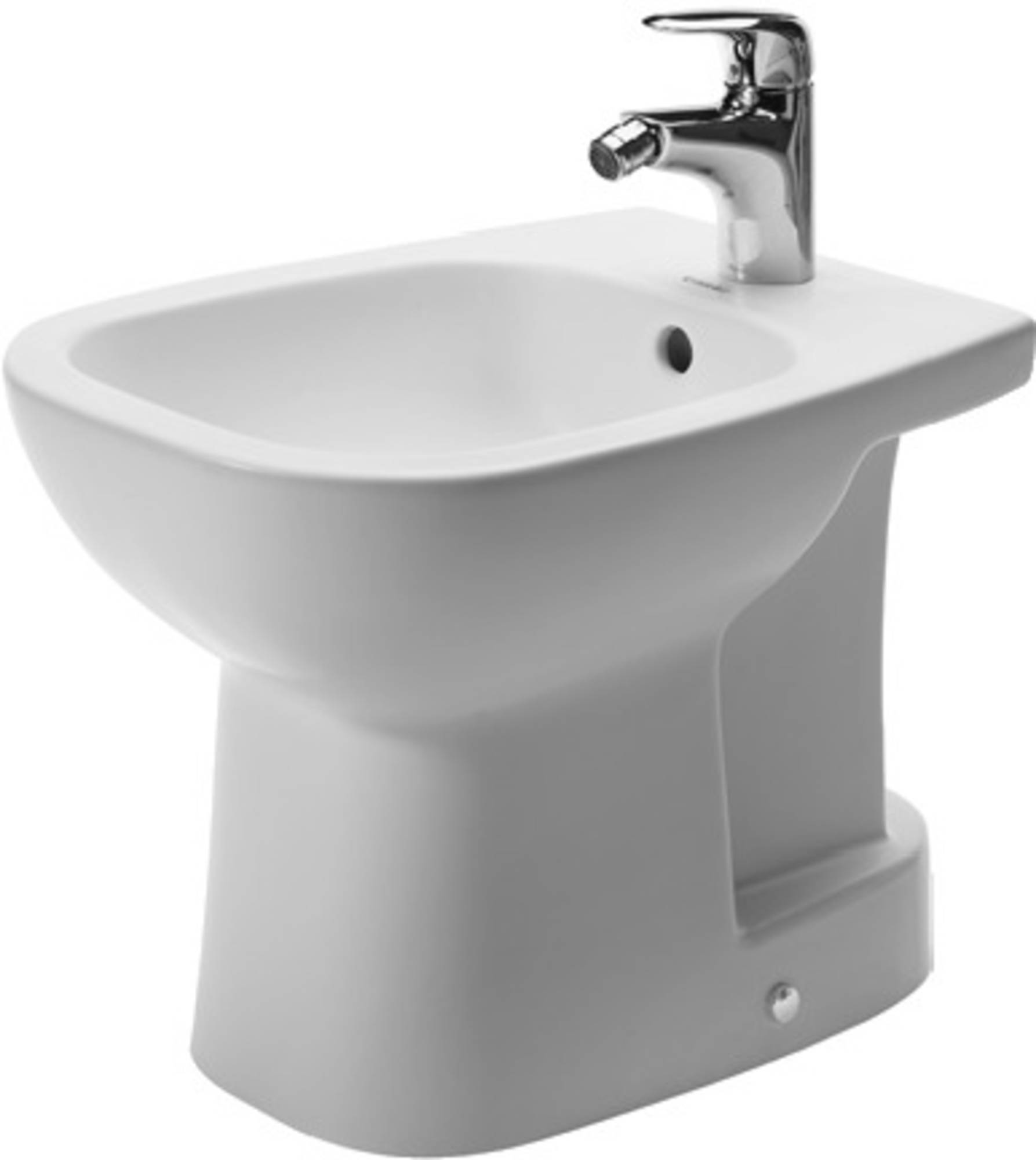 Duravit D-Code Staand bidet 48cm Wit - Saniweb.nl