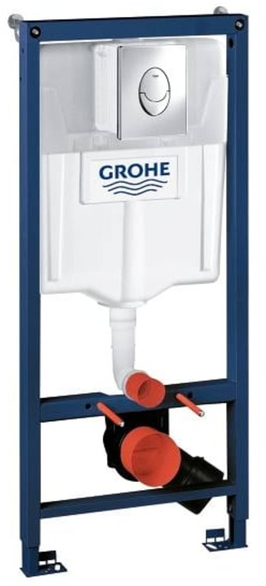  Grohe Rapid SL  wc element 3 in 1 set met bedieningsplaat 